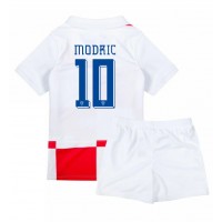 Croatia Luka Modric #10 Replica Home Minikit Euro 2024 Short Sleeve (+ pants)